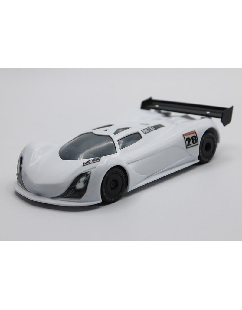 REFLEX RACING RAW-001-WT MF-1 ABS PLASTIC BODY SET: WHITE