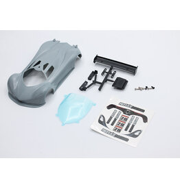 REFLEX RACING RAW-001-LG MF-1 ABS PLASTIC BODY SET: LIGTH GRAY