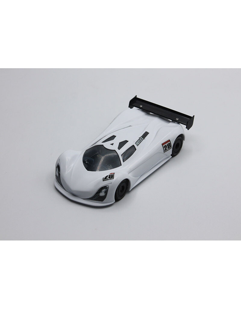 REFLEX RACING RAW-001-LG MF-1 ABS PLASTIC BODY SET: LIGTH GRAY