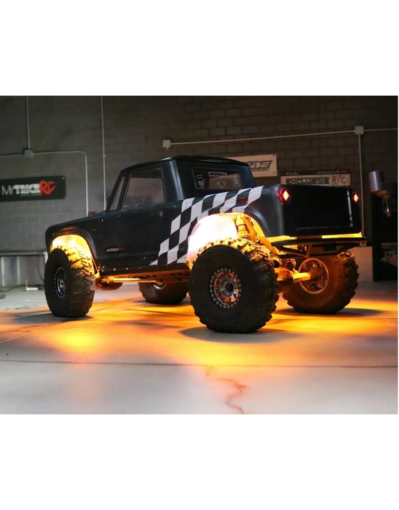 MYTRICKRC MYKSTRP-K2-Y ATTACK STRIP LED LIGHT KIT (YELLOW) (2)