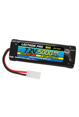 LECTRON PRO CSRC NIMH 7.2 5000 MAH 6 CELL FLAT PACK W/ TAMIYA PLUG