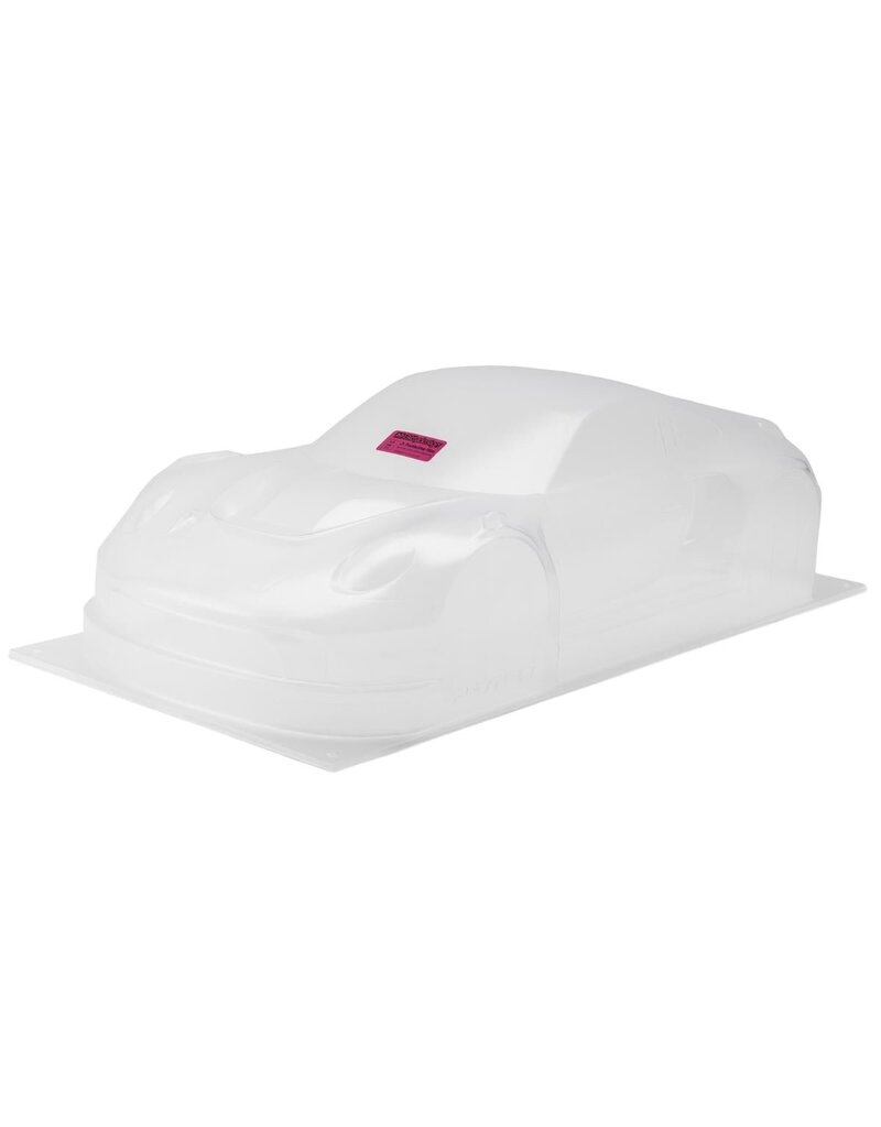 BITTYDESIGN BDYGT8-PGT3RLWH P-GT3R 1/8 ON-ROAD GT BODY (CLEAR) (360MM WHEELBASE) (1.5MM)