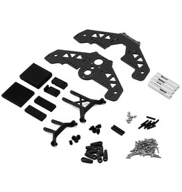 HACKFAB HFB01071R MINI STARFIGHTER LCG RACE CHASSIS CONVERSION KIT (MINI LMT) (REVISED)
