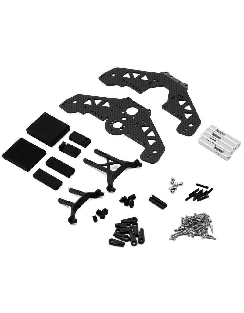 HACKFAB HFB01071R MINI STARFIGHTER LCG RACE CHASSIS CONVERSION KIT (MINI LMT) (REVISED)
