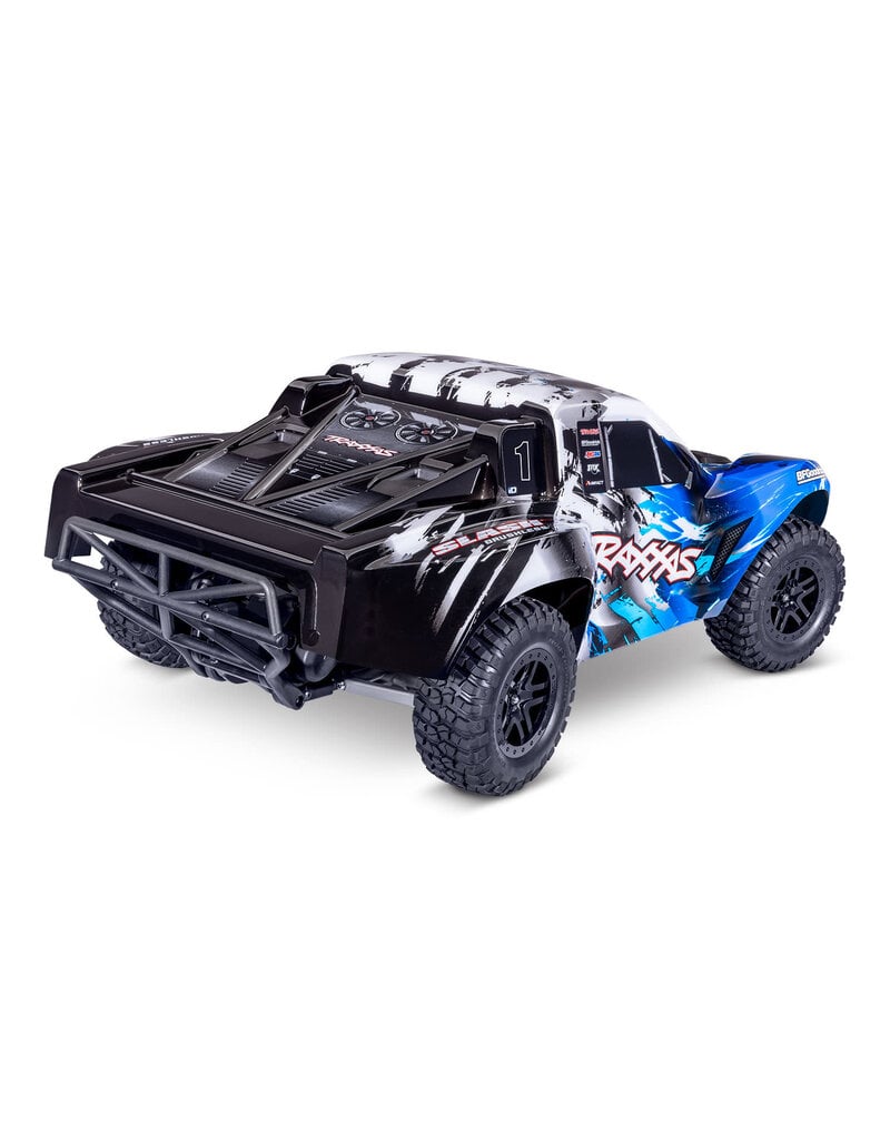TRAXXAS TRA58434-4-BLUE SLASH 2WD HD VX3 BL