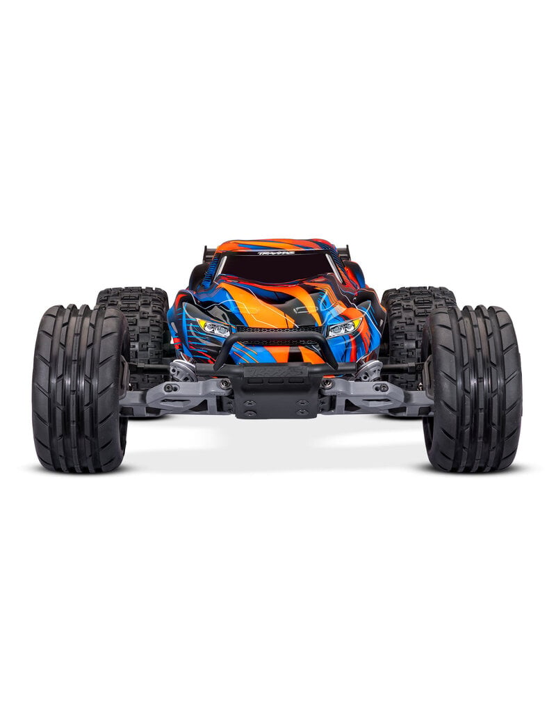 TRAXXAS TRA37454-4-ORNG RUSTLER 2WD HD VX3 BL