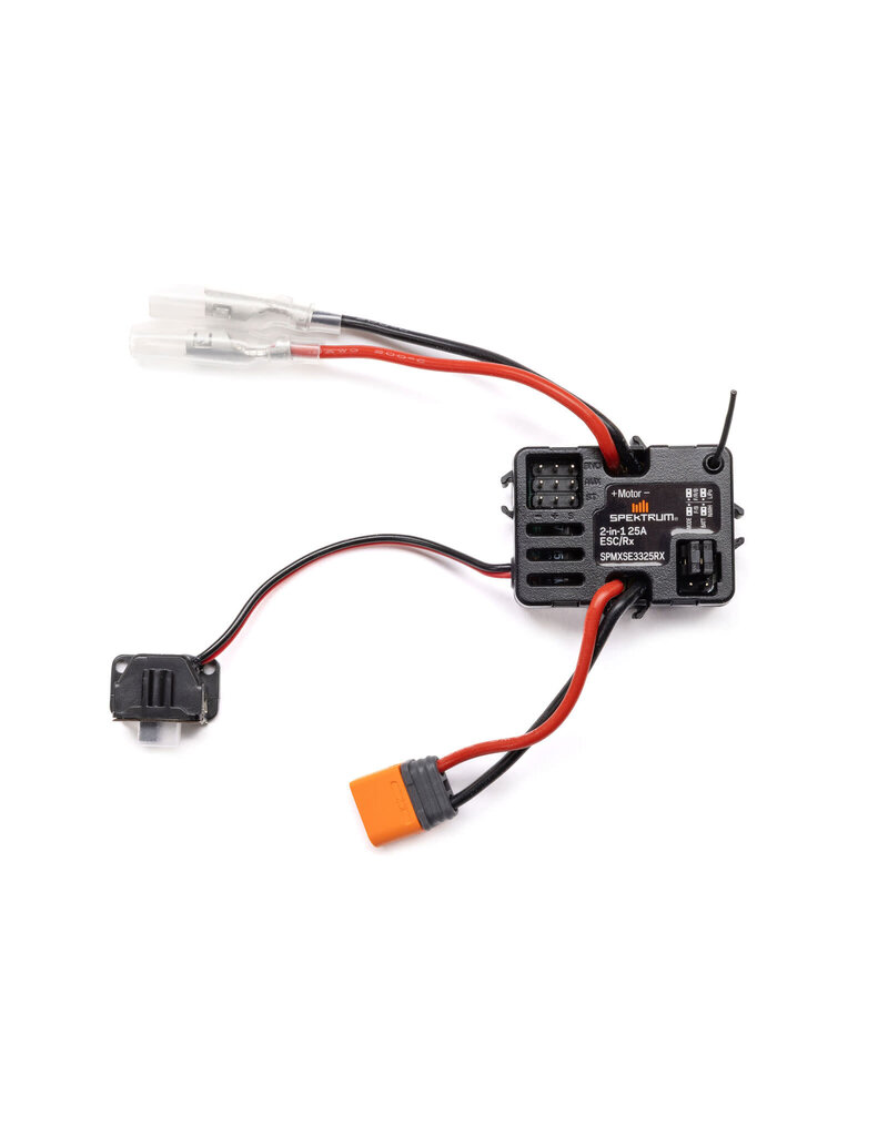 SPEKTRUM SPMXSE3325RX 25A ESC/RX SLT 2-N-1: LOSI NASCAR