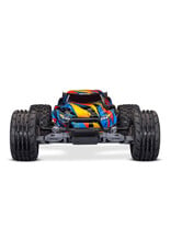 TRAXXAS TRA37454-4-YLW RUSTLER 2WD HD VX3 BL