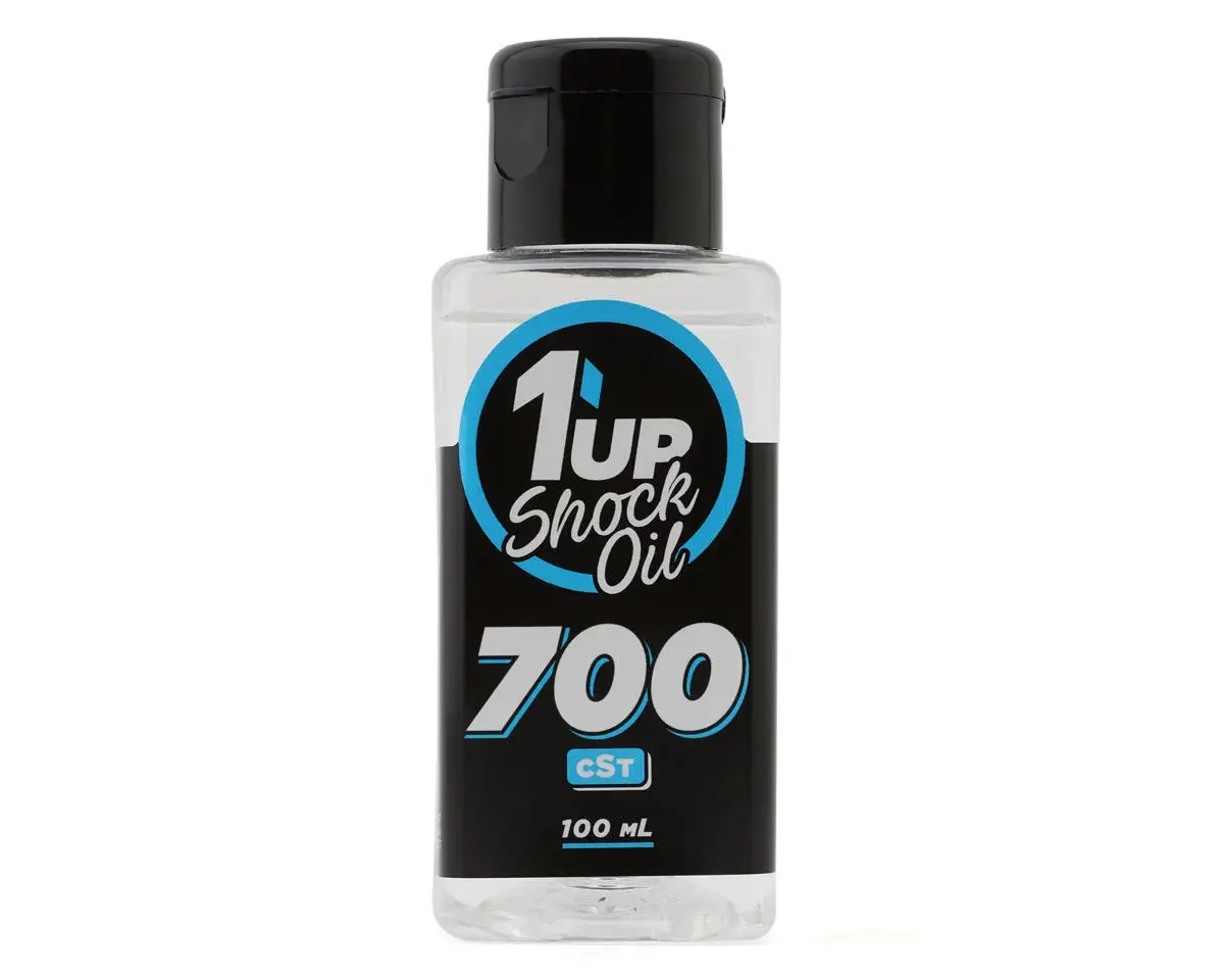 1UP100700 1UP RACING PURE SILICONE SHOCK OIL (100ML) (700CST/53.75WT)