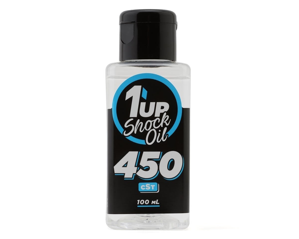 1UP100450 PURE SILICONE SHOCK OIL (100ML) (450CST/36.25WT)