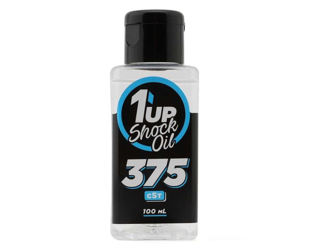 1UP100375 PURE SILICONE SHOCK OIL (100ML) (375CST/32WT)