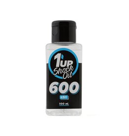 1UP RACING 1UP100600 PURE SILICONE SHOCK OIL (100ML) (600CST/46.25WT)