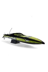 PROBOAT PRB-2171T1 SONICWAKE 36" V3, SELF-RIGHTING V-HULL BOAT RTR, BLACK HULL
