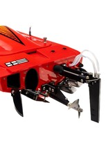 PROBOAT PRB-2171T2 SONICWAKE 36" V3, SELF-RIGHTING V-HULL BOAT RTR, RED HULL