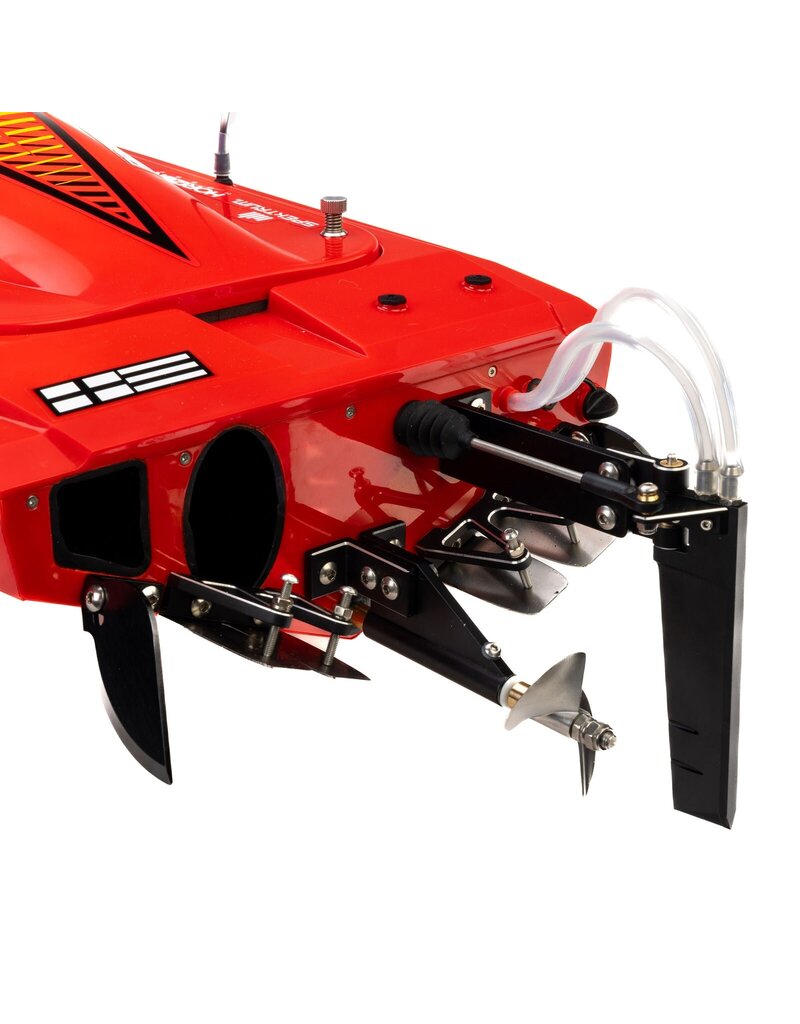 PROBOAT PRB-2171T2 SONICWAKE 36" V3, SELF-RIGHTING V-HULL BOAT RTR, RED HULL