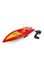 PROBOAT PRB-2171T2 SONICWAKE 36" V3, SELF-RIGHTING V-HULL BOAT RTR, RED HULL