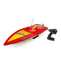 PROBOAT PRB-2171T2 SONICWAKE 36" V3, SELF-RIGHTING V-HULL BOAT RTR, RED HULL