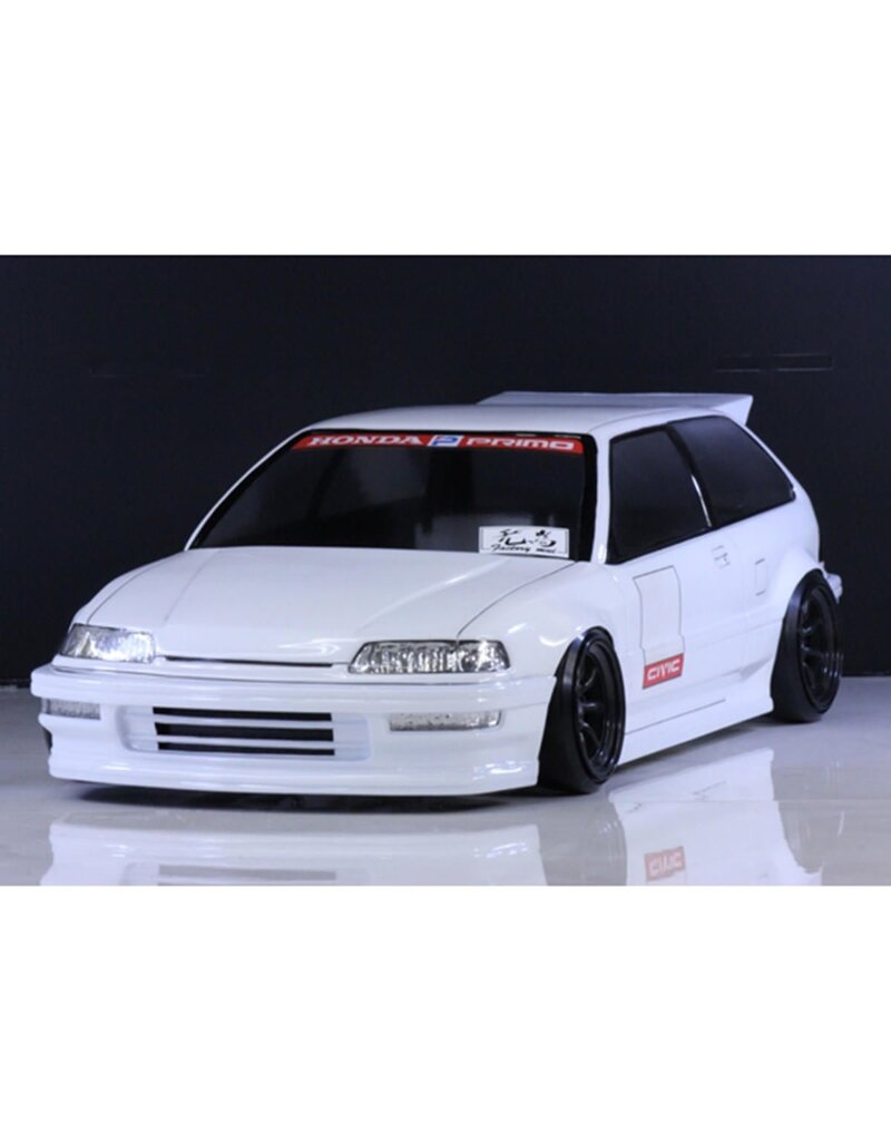 PANDORA RC PAB-3158 1/10 HONDA CIVIC EF9 DRIFT BODY SET (CLEAR) (257-260MM)