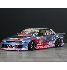 PANDORA RC PAB-3224 1/10 NISSAN HCR32 SKYLINE 4D BN-SPORTS DRIFT BODY SET (CLEAR) (258-262MM)