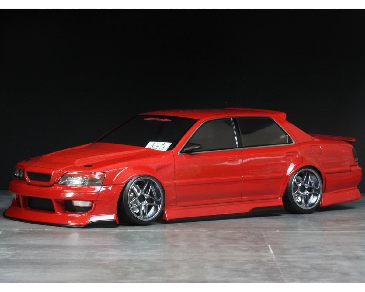 PAB-3225 1/10 TOYOTA CRESTA JZX100 DRIFT BODY SET (CLEAR) (257-260MM)