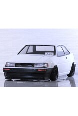 PANDORA RC PAB-3168 1/10 TOYOTA AE86 COROLLA LEVIN 2-DOOR DRIFT BODY SET (CLEAR) (257-260MM)