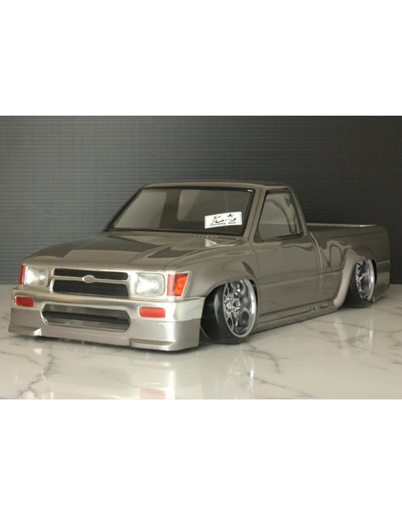 PANDORA RC PAB-3205 1/10 TOYOTA HILUX RN80 DRIFT BODY SET (CLEAR) (257-260MM)