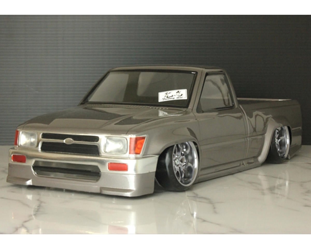 PAB-3205 1/10 TOYOTA HILUX RN80 DRIFT BODY SET (CLEAR) (257-260MM)