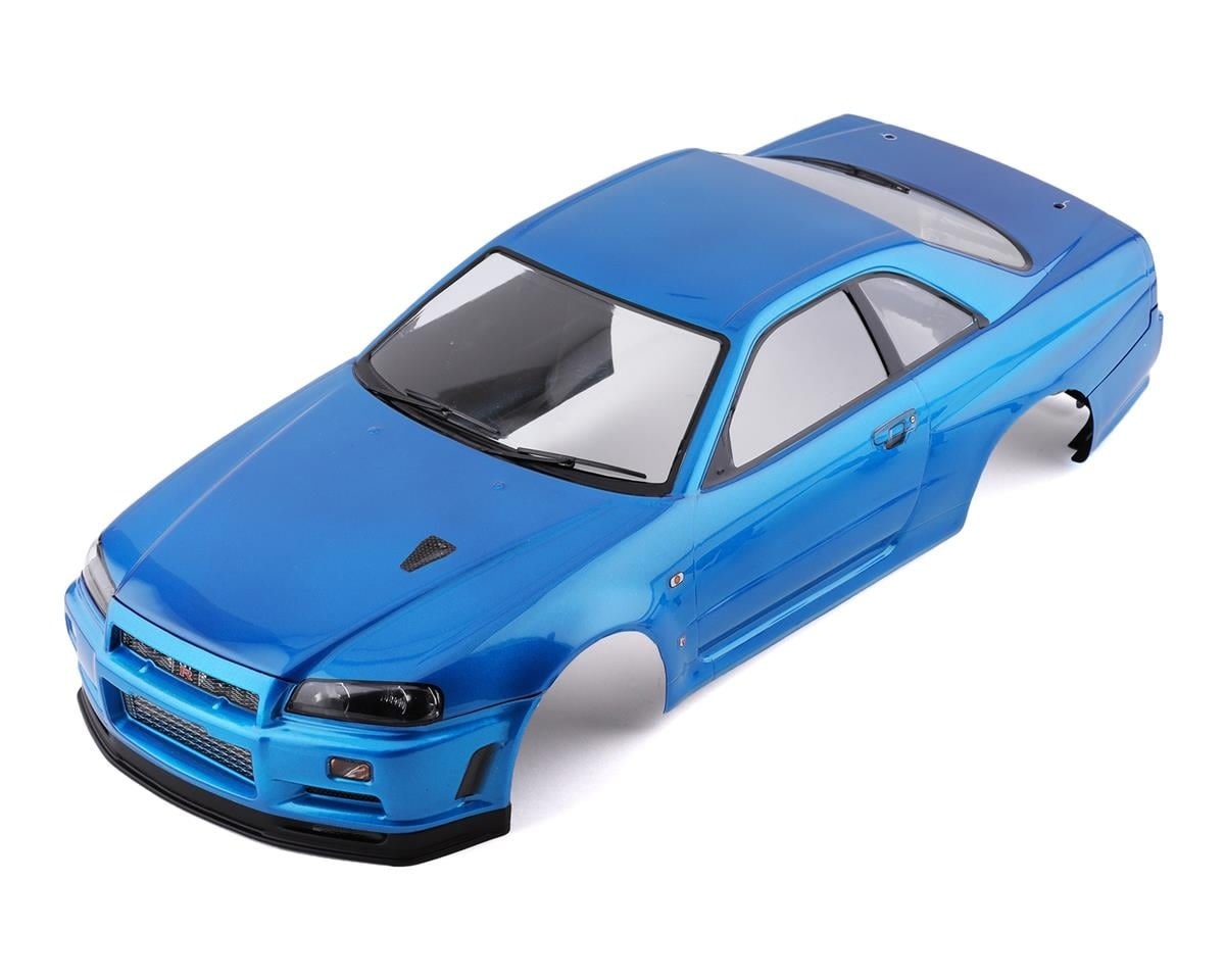 KLR-48626 NISSAN SKYLINE R34 1/10 TOURING CAR BODY KIT (CLEAR)