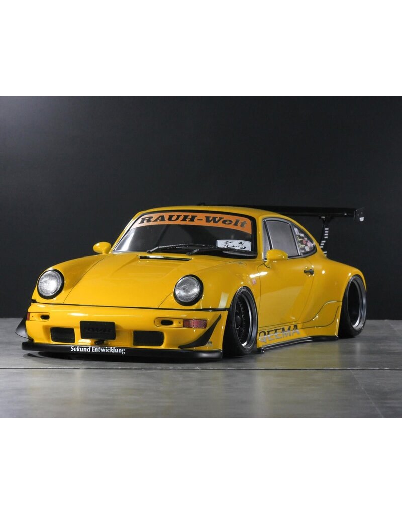 PANDORA RC PAB-3222 1/10 RWB/RAUH-WELT BEGRIFF 964 DRIFT BODY SET (LIMITED EDITION) (CLEAR) (257-260MM)