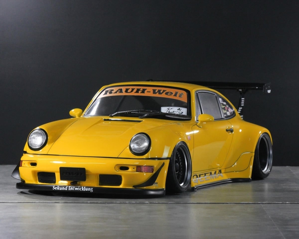 PAB-3222 1/10 RWB/RAUH-WELT BEGRIFF 964 DRIFT BODY SET (LIMITED EDITION) (CLEAR) (257-260MM)