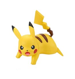 BANDAI BAS2541924 POKÉMON MODEL KIT QUICK!! #03 PIKACHU (BATTLE POSE) MODEL KIT