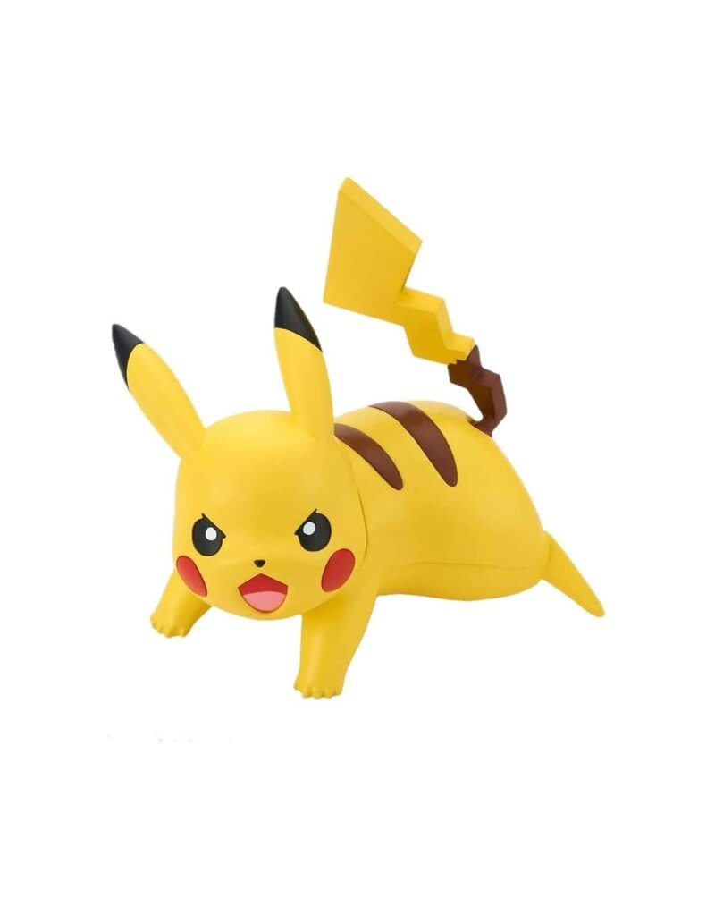 BANDAI BAS2541924 POKÉMON MODEL KIT QUICK!! #03 PIKACHU (BATTLE POSE) MODEL KIT