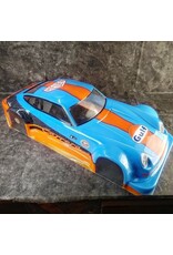 DELTA PLASTIK USA DP8518 PORSCHE CARRERA RS 1/7 CLEAR WITH WING AND DECALS