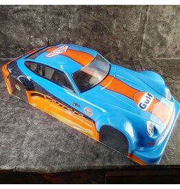 DELTA PLASTIK USA DP8518 PORSCHE CARRERA RS 1/7 CLEAR WITH WING AND DECALS