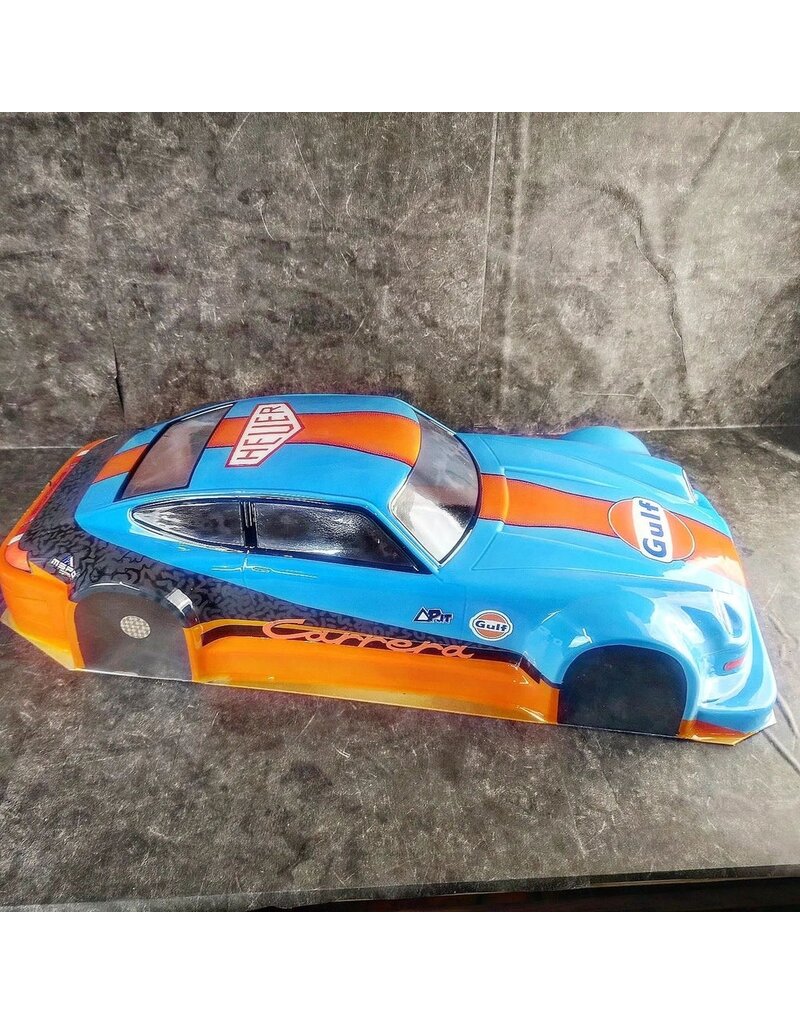 DELTA PLASTIK USA DP8518 PORSCHE CARRERA RS 1/7 CLEAR WITH WING AND DECALS