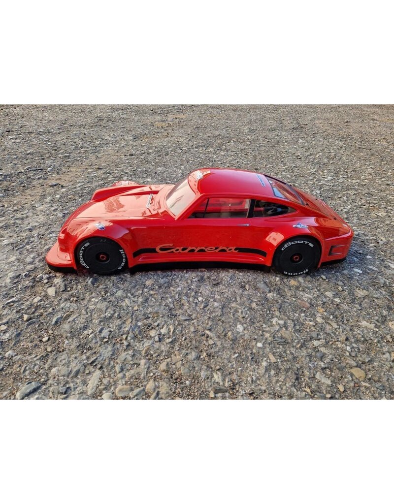 DELTA PLASTIK USA DP8518 PORSCHE CARRERA RS 1/7 CLEAR WITH WING AND DECALS