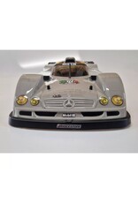 DELTA PLASTIK USA DP8524 MERCEDES CLR 1/7 CLEAR WITH WING DECALS AND MASK
