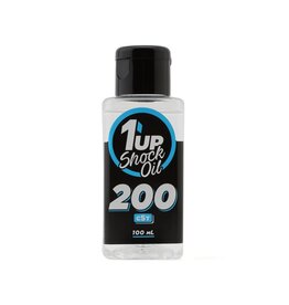 1UP RACING 1UP100200 PURE SILICONE SHOCK OIL (100ML) (200CST/20WT)
