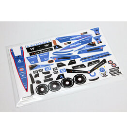 REFLEX RACING REF RCR010 RCR010 FX28 DECAL SET TYPE WF1