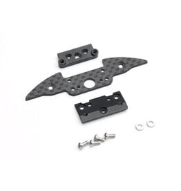 REFLEX RACING REF RX566 MF-1 CARBON FIBER BUMPER AND ALUMINUM CLIP SET