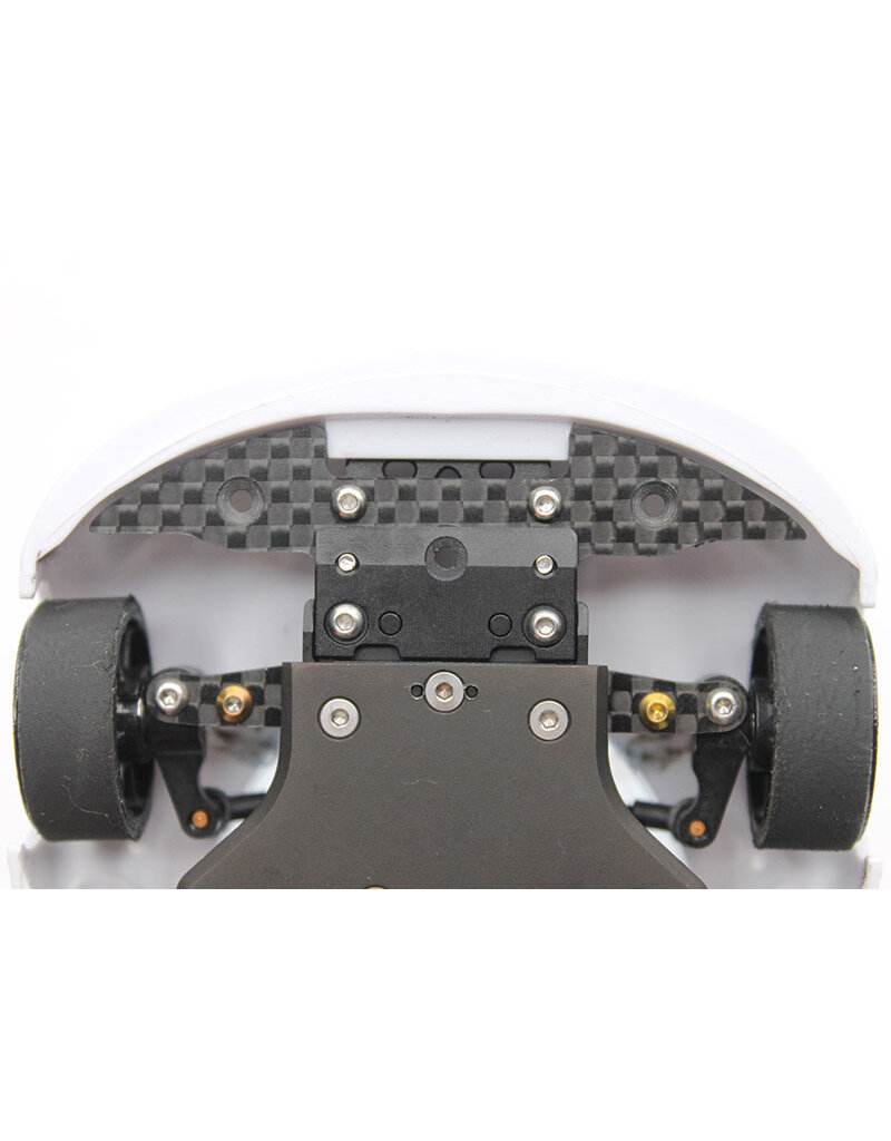 REFLEX RACING REF RX566 MF-1 CARBON FIBER BUMPER AND ALUMINUM CLIP SET