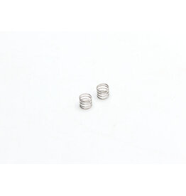 REFLEX RACING REF RX28A-50 RX28 FRONT SPRINGS MEDIUM PROGRESSIVE: SILVER