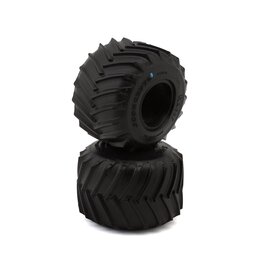 JCONCEPTS JCO4124-01 LOSI MINI LMT RACER MONSTER TRUCK TIRE (2) (BLUE)