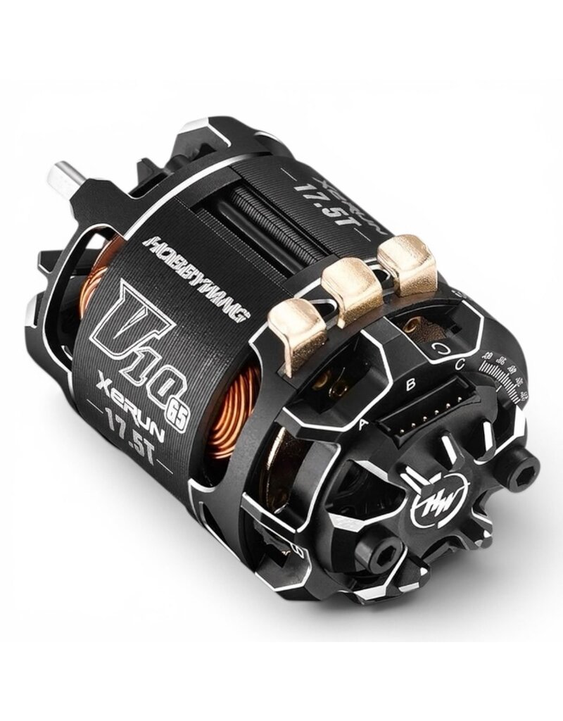 HOBBYWING HWI30401764 XERUN V10 17.5T G5 STOCK MOTOR