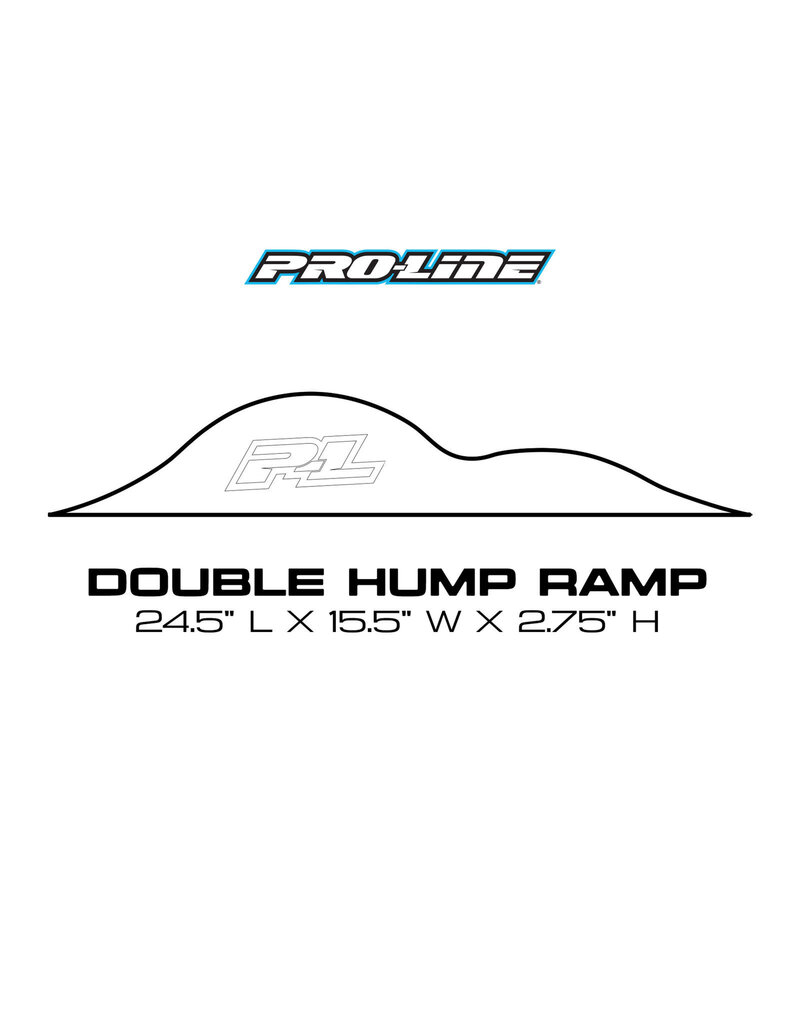 PROLINE RACING PRO652302 DOUBLE HUMP RAMP