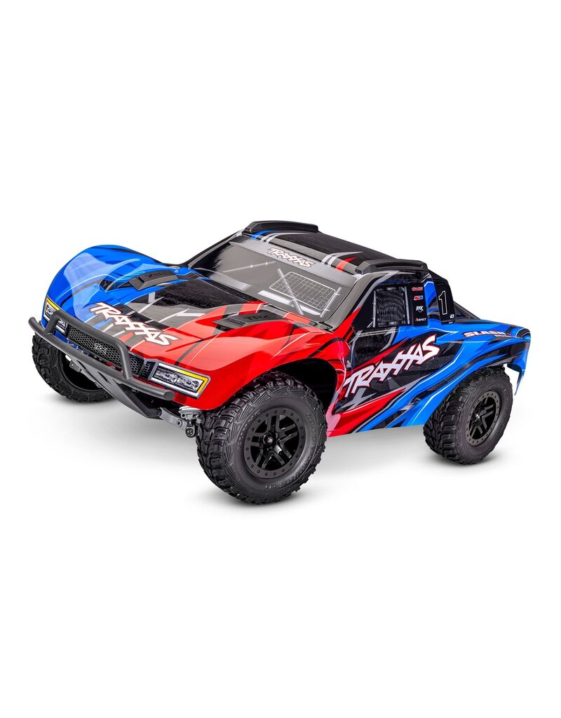 TRAXXAS TRA68454-4-RED SLASH 4X4 HD VX3 BL