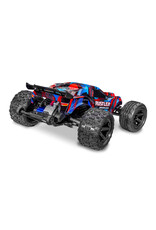 TRAXXAS TRA37454-4-RED RUSTLER 2WD HD VX3 BL