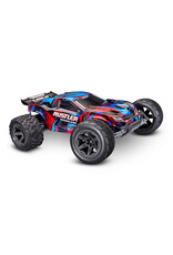TRAXXAS TRA37454-4-RED RUSTLER 2WD HD VX3 BL