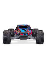 TRAXXAS TRA37454-4-RED RUSTLER 2WD HD VX3 BL