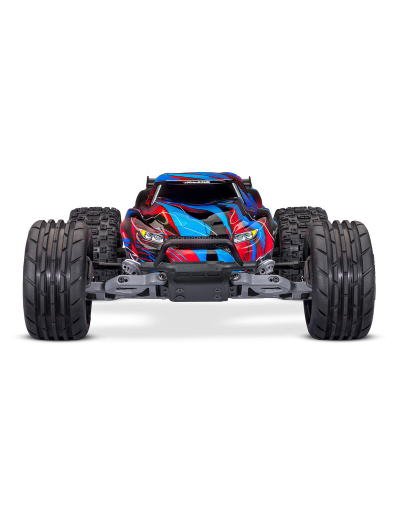TRAXXAS TRA37454-4-RED RUSTLER 2WD HD VX3 BL